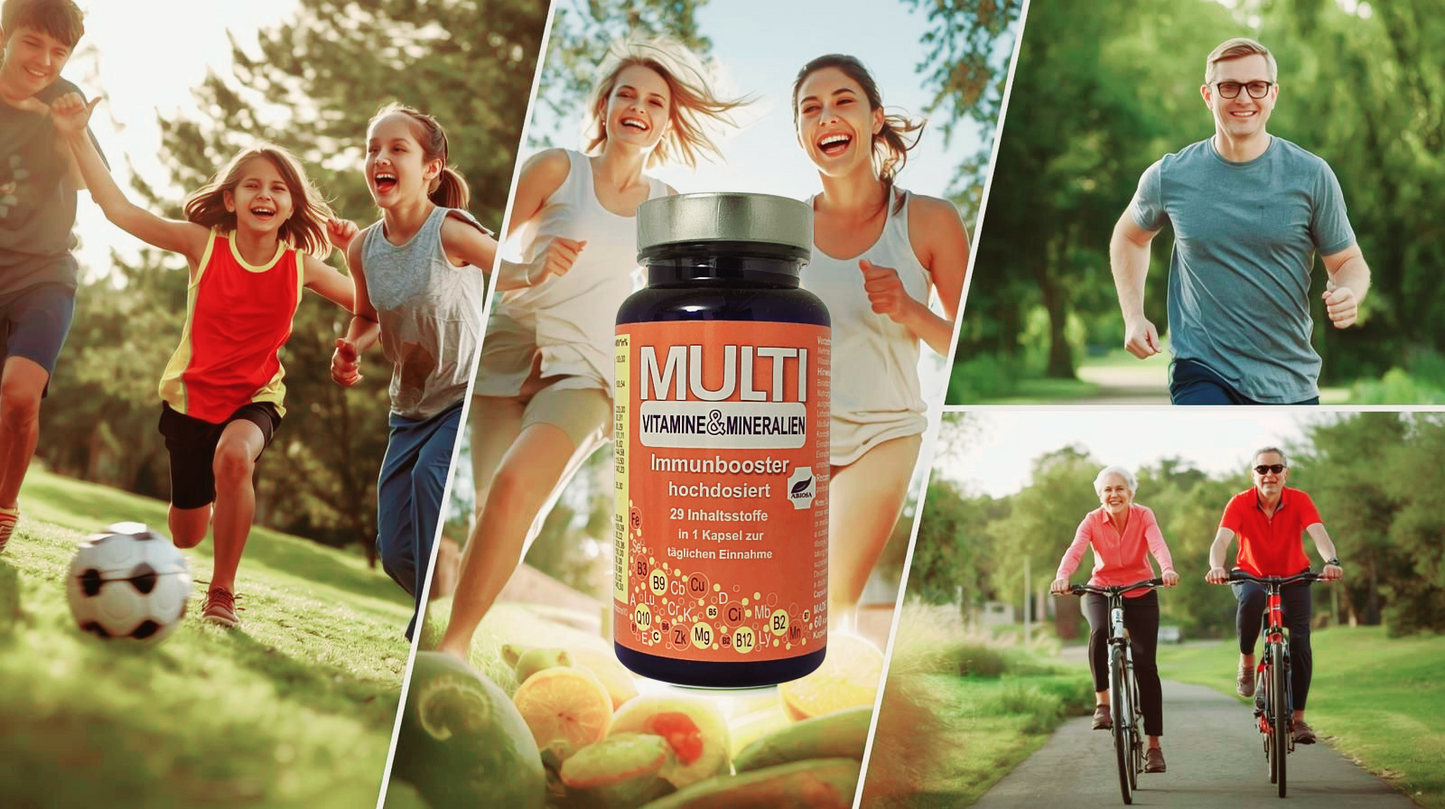 Multivitamin & Mineralien booster hochdosiert